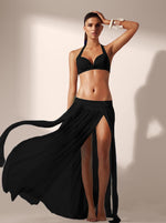 Womens Casual Beach Dress With Elastic Waistband