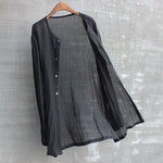 Mens Stylish Versatile Long-sleeve Shirt Jacket