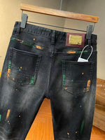 B2 - Non-elastic Small Straight-leg Pants