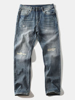 B2 - Non-elastic Small Straight-leg Pants