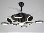 Nordic Ceiling Fans With LED Light Remote Control Ceiling