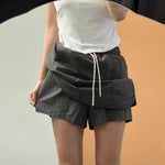 Stylish High-waisted Slimming Sports Skirt