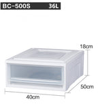 Drawer And Drawer Drawer Style Transparent Storage Box