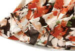 High-waisted Figure-flattering Mid-length Retro A-line Pleated Skirt