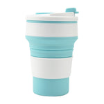 Kitchen Gadgets Folding Cup Collapsible Mug With Cover Coffee Travel Outdoors Portable Water Drinking Tea Cups