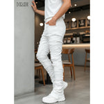 Shanxi Stretchy Slim Straight Pants