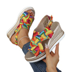 Plus-size Summer Peep-toe Sandals For Women
