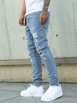 Shanxi Stretchy Slim Straight Pants