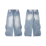Men's Distressed Vintage Style Casual Denim Jeans