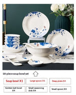 Ceramic Bowls And Saucers Set Bone China Bowls And Plates