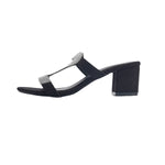 European And American Chunky-heel Open-toe High-heeled Sandals