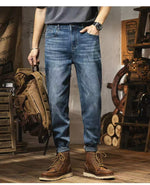 Shanxi Stretchy Slim Straight Pants