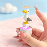 MineSquawk™ Button Keychain 🐦🔊 – Click, Laugh & Light Up