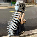 RexRiot™ Skeleton Costume 🦖💀 — Roar Into the Spotlight