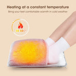 Soft Plush Electric Foot Heating Pad