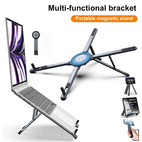 SnapStand™ Mount  — Magnetic Stability for Every Screen