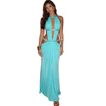Weird Puss Sequin Patchwork Hollow Dress Women Fashion Sexy Halter Backless Ruched Elegant Trend Vacation Party Club Bodycon thumbnail 8