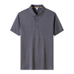 Tussah Silk Composite Polo Shirt For Men And Women
