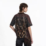 Street-style Printed Short-sleeve T-shirt Mens Top