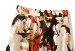 High-waisted Figure-flattering Mid-length Retro A-line Pleated Skirt