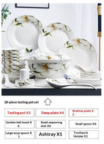 Ceramic Bowls And Saucers Set Bone China Bowls And Plates
