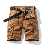 Men's Shorts Made Of Pure Cotton With Multiple Pockets