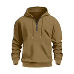 Men's Casual Sports Half-Zip Hoodie