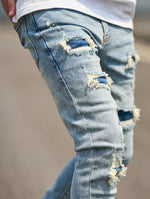 Slim-fit Stretch Straight-leg Pants