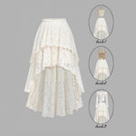 Three-layer Skirt Design Versatile And Elegant  A-line Skirt