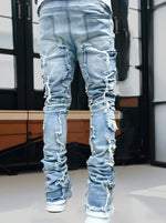 Shanxi Stretchy Slim Straight Pants