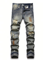 Slim-fit Stretch Straight-leg Pants