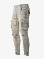 Shanxi Stretchy Slim Straight Pants