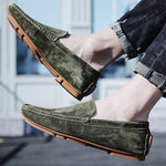 Genuine Leather Breathable Summer Mens Shoes