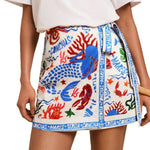 Womens Beach-style Resort Skirt