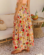 2026 Summer New Arrival, Floral Print Loose Sweet Long Dress For Women