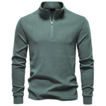 AutumnWinter New Arrival Stand Collar Half-Zip Thermal Base-Layer Sweater For Men