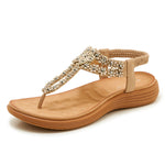 Retro Ethnic Feng Shui Inpired Resort Roman Sandals