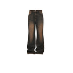 Washed Vintage Denim Jeans Men's Spring American Style