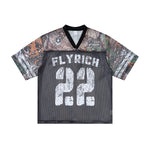SpringSummer American-style Street-Chic Hollowed-Out Breathable T-Shirt
