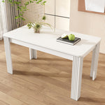 4 Seater Dining Room Table, MDF Wood Rectangle Modern Kitchen Dining,Room Furniture Unit, Small Kitchen Table,Coffee Table,Small Table For Home