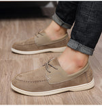 New Men's Casual Slip-On Flat Skate Shoes, Lazy Loafers For Men