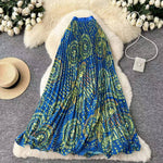 Niche-design Wide-leg Midi Workwear Skirt