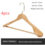 Solid Wood Hangers, Clothing Stores, Hotels, High-end Wooden