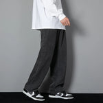 Loose New Trendy Brand Draping Wide-leg Trousers For Men