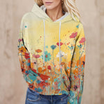 Women's 3D Digital Print Casual Sweatshirt