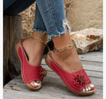 SpringSummer New Arrival A Single-flower Open-toe Sandal