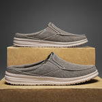 Plus-size Mens Casual Canvas Shoes Springsummer Slip-on Canvas Loafers