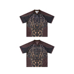 Street-style Printed Short-sleeve T-shirt Mens Top