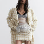 Fairy-style Chanel-inspired Ultra-short Chain-strap Skirt