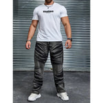 Shanxi Stretchy Slim Straight Pants